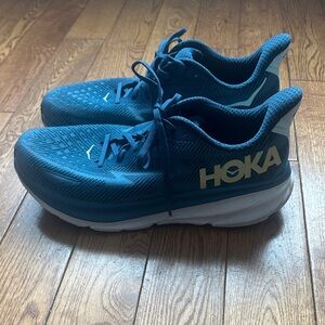 HOKA Clifton 9 Blue Running Shoes